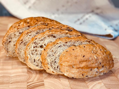 8 Grain Bread Mix Pack of 4 - All-Natural Multigrain Baking Mix for Bread Machine and Oven - 15 oz - Multigrain Grain Mix for with Flax, Millet & Rye - Easy-to-Use Breads Maker Mix for Homemade Baking