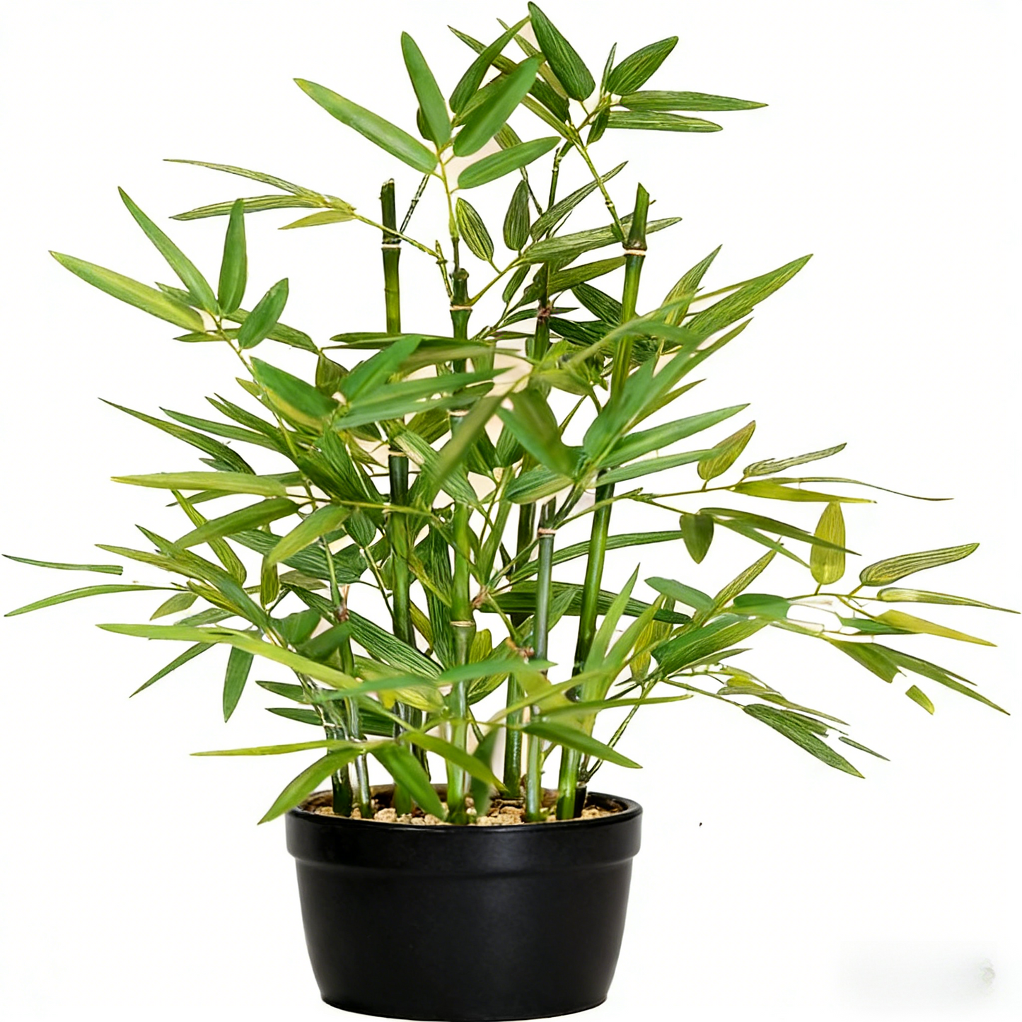 Artificial Bamboo Potted Plant - 46cm Faux Greenery for Home & Office Decor