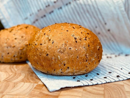 8 Grain Bread Mix Pack of 4 - All-Natural Multigrain Baking Mix for Bread Machine and Oven - 15 oz - Multigrain Grain Mix for with Flax, Millet & Rye - Easy-to-Use Breads Maker Mix for Homemade Baking